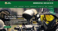 Desktop Screenshot of hedefpaintball.com